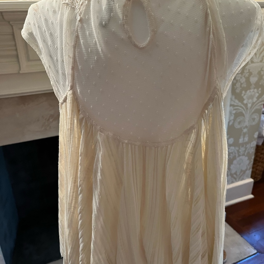Free people lace swing top